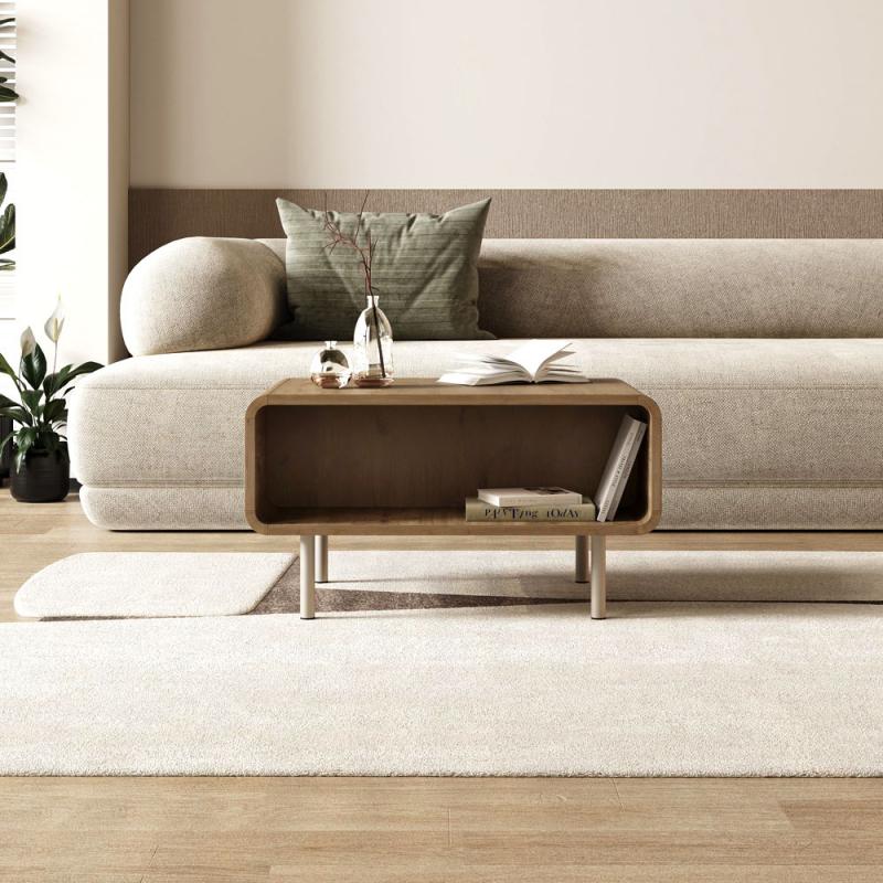 Τραπεζάκι σαλονιού Draen Megapap χρώμα sepet oak 70,3x50x38,7εκ. Τραπεζάκι σαλονιού Draen Megapap χρώμα sepet oak 70,3x50x38,7εκ.