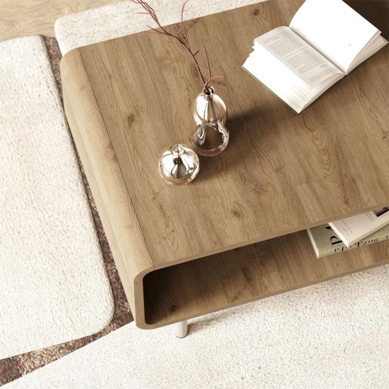 Τραπεζάκι σαλονιού Draen Megapap χρώμα sepet oak 70,3x50x38,7εκ. Τραπεζάκι σαλονιού Draen Megapap χρώμα sepet oak 70,3x50x38,7εκ.