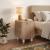Κομοδίνο Doro Megapap χρώμα sepet oak 35,3x34x51εκ.