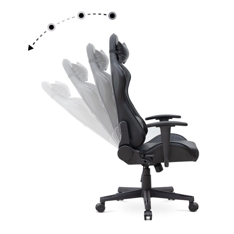Καρέκλα γραφείου Gaming Alonso Megapap από τεχνόδερμα χρώμα μαύρο 67x70x125/135 εκ. Καρέκλα γραφείου Gaming Alonso Megapap από τεχνόδερμα χρώμα μαύρο 67x70x125/135 εκ.