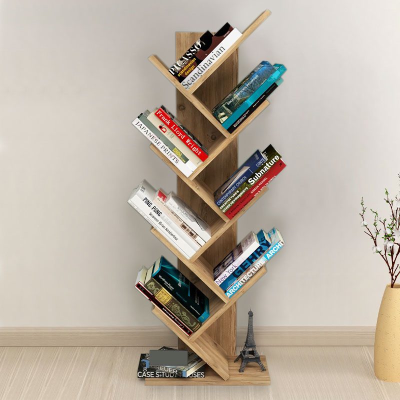 Βιβλιοθήκη Milton Megapap χρώμα pine oak 44x22x121εκ. Βιβλιοθήκη Milton Megapap χρώμα pine oak 44x22x121εκ.