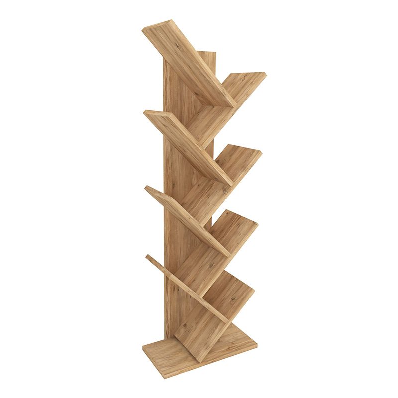 Βιβλιοθήκη Milton Megapap χρώμα pine oak 44x22x121εκ. Βιβλιοθήκη Milton Megapap χρώμα pine oak 44x22x121εκ.