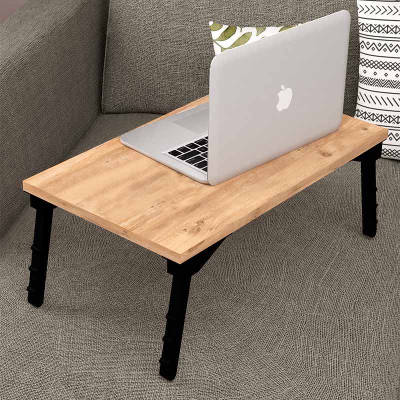 Τραπεζάκι laptop Sidon Megapap από μελαμίνη χρώμα pine oak 60x35,5x23,5εκ. Τραπεζάκι laptop Sidon Megapap από μελαμίνη χρώμα pine oak 60x35,5x23,5εκ.