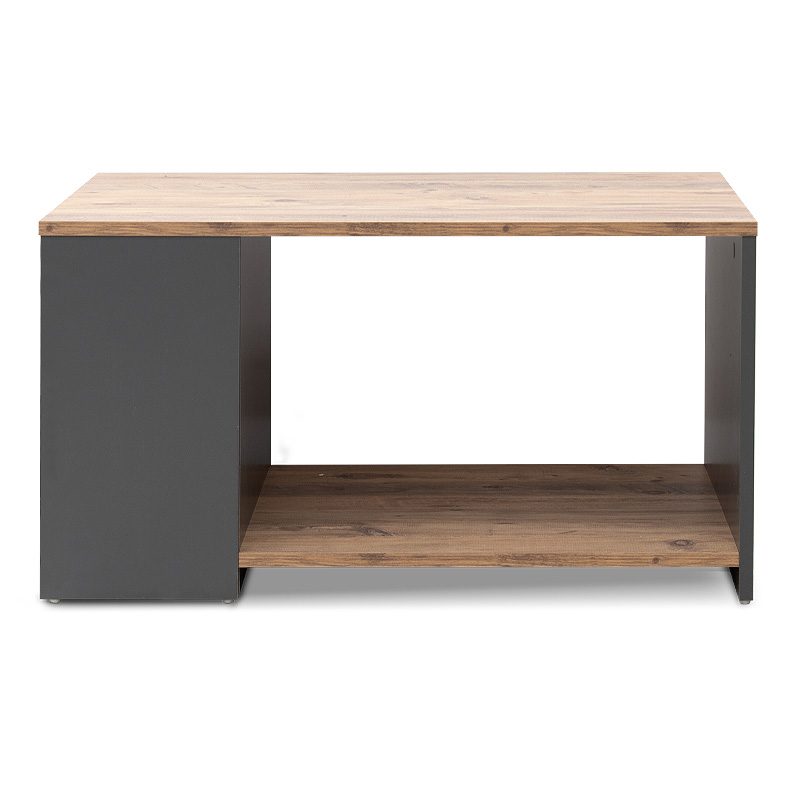 Τραπεζάκι σαλονιού Sylvia Megapap χρώμα pine oak - ανθρακί 90,2x59,2x48,1εκ. Τραπεζάκι σαλονιού Sylvia Megapap χρώμα pine oak - ανθρακί 90,2x59,2x48,1εκ.