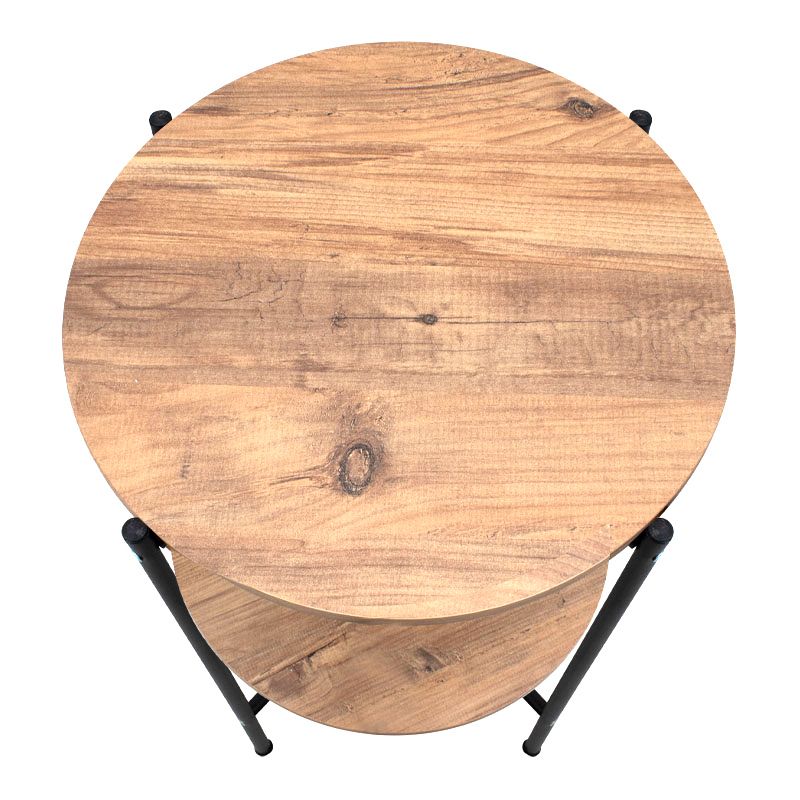 Τραπεζάκι βοηθητικό Argento Megapap χρώμα pine oak 43x43x60εκ. Τραπεζάκι βοηθητικό Argento Megapap χρώμα pine oak 43x43x60εκ.