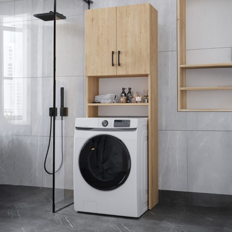 Έπιπλο πλυντηρίου Holton Megapap χρώμα sapphire oak 65,5x30x180εκ. Έπιπλο πλυντηρίου Holton Megapap χρώμα sapphire oak 65,5x30x180εκ.