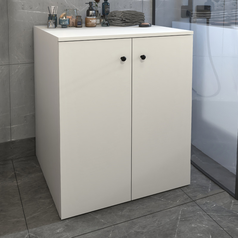 Έπιπλο πλυντηρίου Gray Megapap χρώμα λευκό 70x66x90εκ. Έπιπλο πλυντηρίου Gray Megapap χρώμα λευκό 70x66x90εκ.