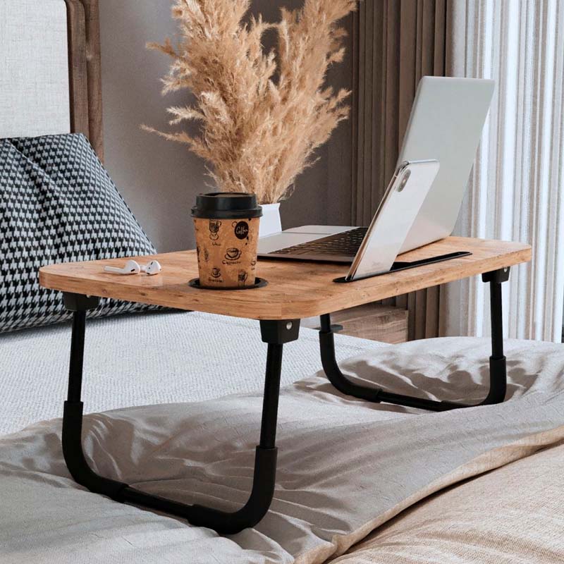 Τραπεζάκι laptop Sedon Megapap χρώμα pine oak 59,2x39,2x26,2εκ. Τραπεζάκι laptop Sedon Megapap χρώμα pine oak 59,2x39,2x26,2εκ.