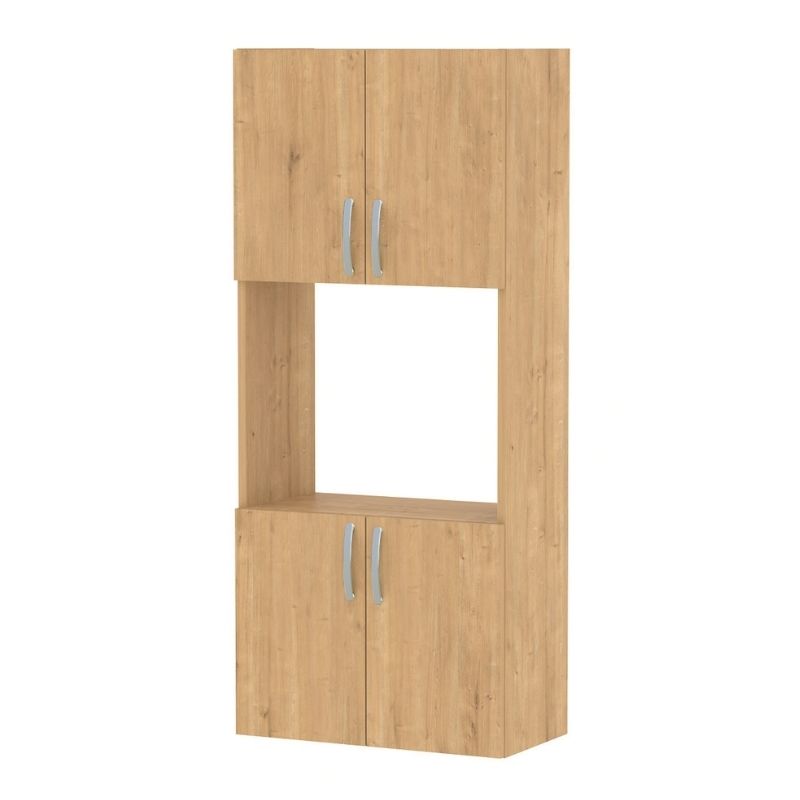 Ντουλάπα κουζίνας Armado Megapap χρώμα sapphire oak 60x32x140εκ. Ντουλάπα κουζίνας Armado Megapap χρώμα sapphire oak 60x32x140εκ.