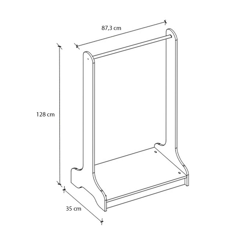 Έπιπλο εισόδου Belgum Megapap χρώμα λευκό 87,3x35x128εκ. Έπιπλο εισόδου Belgum Megapap χρώμα λευκό 87,3x35x128εκ.