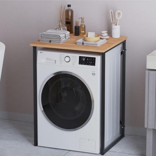 Έπιπλο πλυντηρίου Doyle Megapap χρώμα pine oak 67x60x92,8εκ.