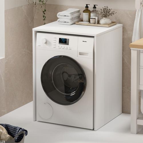 Έπιπλο πλυντηρίου Pinar Megapap χρώμα λευκό 65,5x60x88,6εκ.