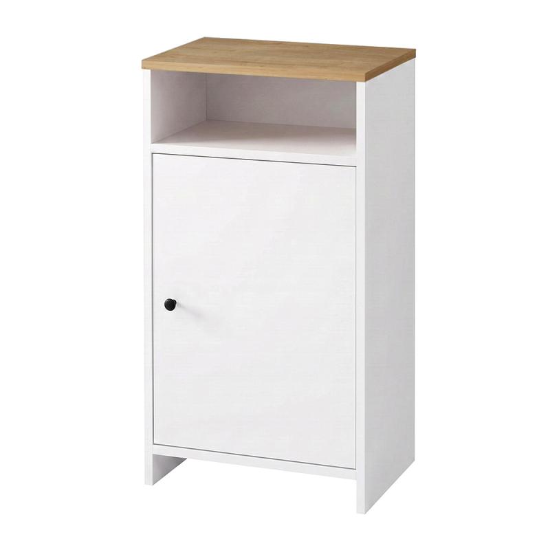 Παπουτσοθήκη - Ντουλάπι Talsa Megapap χρώμα λευκό - sapphire oak 50x35,3x86εκ. Παπουτσοθήκη - Ντουλάπι Talsa Megapap χρώμα λευκό - sapphire oak 50x35,3x86εκ.