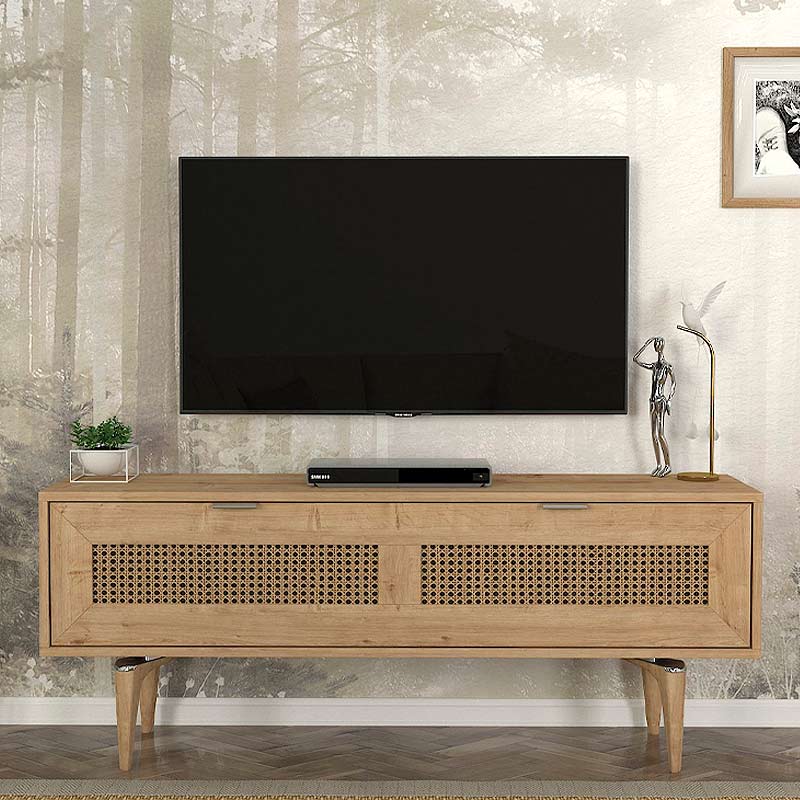 Έπιπλο τηλεόρασης Sirona Megapap χρώμα sapphire oak 140x30x55εκ. Έπιπλο τηλεόρασης Sirona Megapap χρώμα sapphire oak 140x30x55εκ.