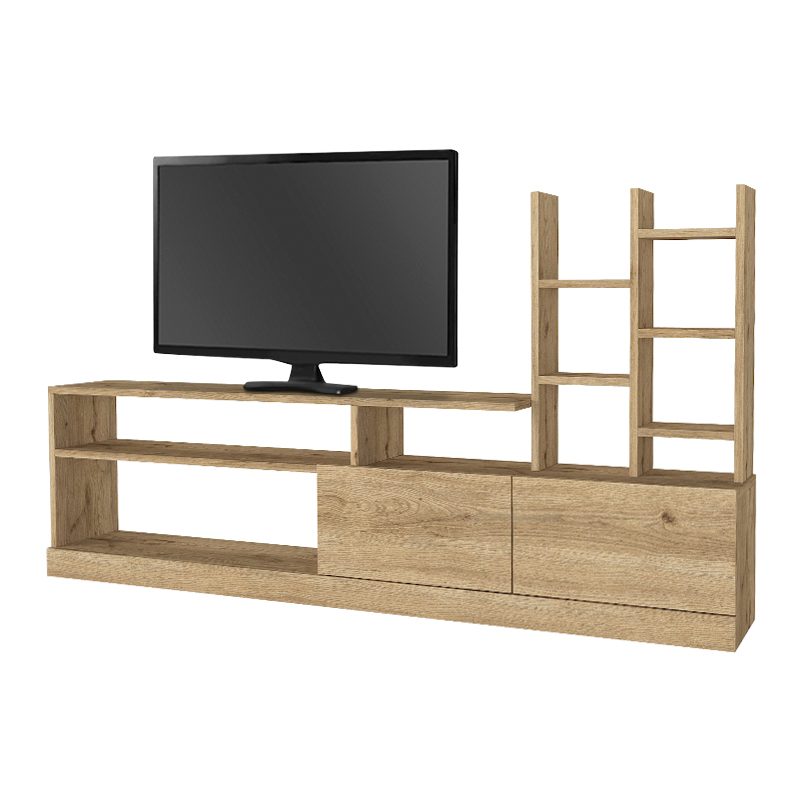 Σύνθεση τηλεόρασης Pesaro Megapap χρώμα sepet oak 165x25x91,3εκ. Σύνθεση τηλεόρασης Pesaro Megapap χρώμα sepet oak 165x25x91,3εκ.