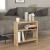 Τραπεζάκι βοηθητικό Silvanus Megapap χρώμα sapphire oak 51x17,5x49εκ.