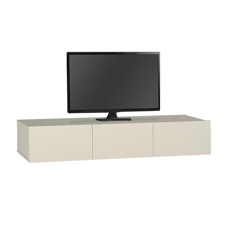 Έπιπλο τηλεόρασης επιτοίχιο Damla Megapap με LED χρώμα sandstone 180x29,5x29,5εκ. Έπιπλο τηλεόρασης επιτοίχιο Damla Megapap με LED χρώμα sandstone 180x29,5x29,5εκ.