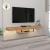 Έπιπλο τηλεόρασης επιτοίχιο Albares Megapap με LED χρώμα sapphire oak 150x29,6x22εκ.
