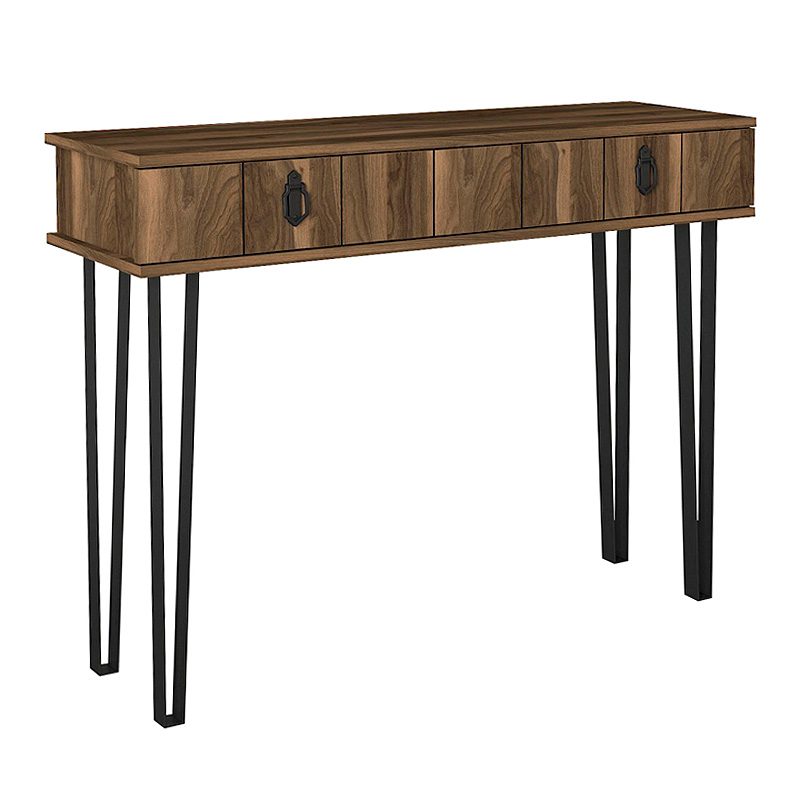 Κονσόλα Helsinki Megapap χρώμα καρυδί 120x35,5x90εκ. Κονσόλα Helsinki Megapap χρώμα καρυδί 120x35,5x90εκ.