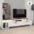 Σύνθεση τηλεόρασης Simal Megapap με LED χρώμα λευκό - cordoba 168,2x31,3x120εκ.