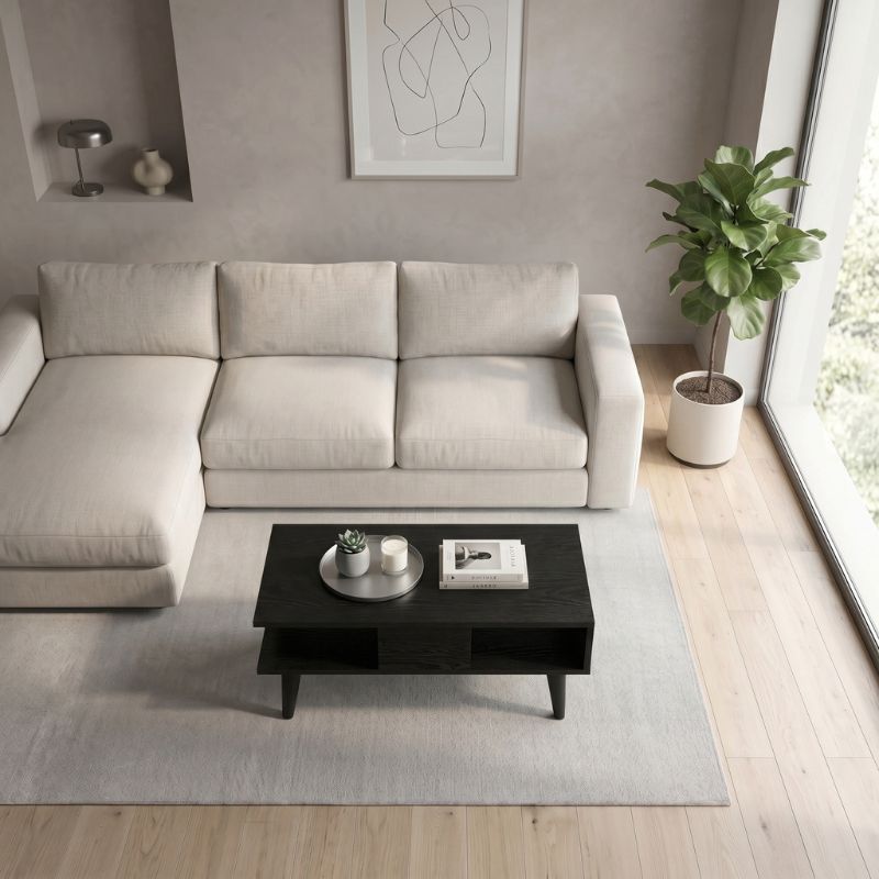 Τραπεζάκι σαλονιού Andros Megapap χρώμα sencron black 90x54x39,6εκ. Τραπεζάκι σαλονιού Andros Megapap χρώμα sencron black 90x54x39,6εκ.