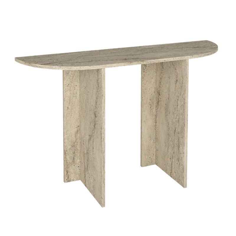 Κονσόλα Cortado Megapap χρώμα travertine 120x35x75εκ. Κονσόλα Cortado Megapap χρώμα travertine 120x35x75εκ.
