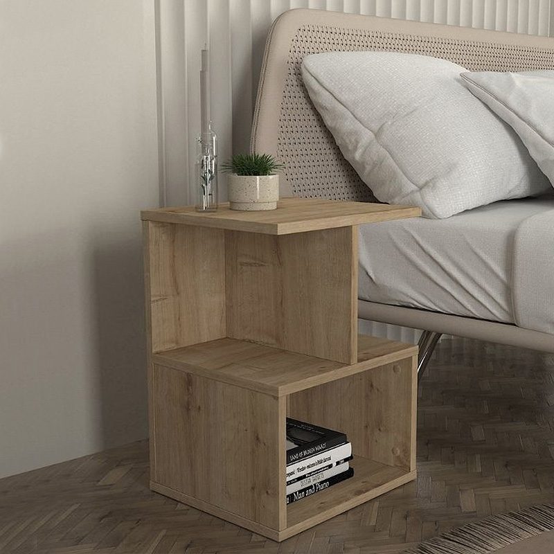 Κομοδίνο - Τραπεζάκι βοηθητικό Entiero Megapap χρώμα sapphire oak 39,8x35x54,6εκ. Κομοδίνο - Τραπεζάκι βοηθητικό Entiero Megapap χρώμα sapphire oak 39,8x35x54,6εκ.