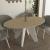 Τραπέζι Rebel Megapap χρώμα rota oak - sandstone 150x90x75εκ.