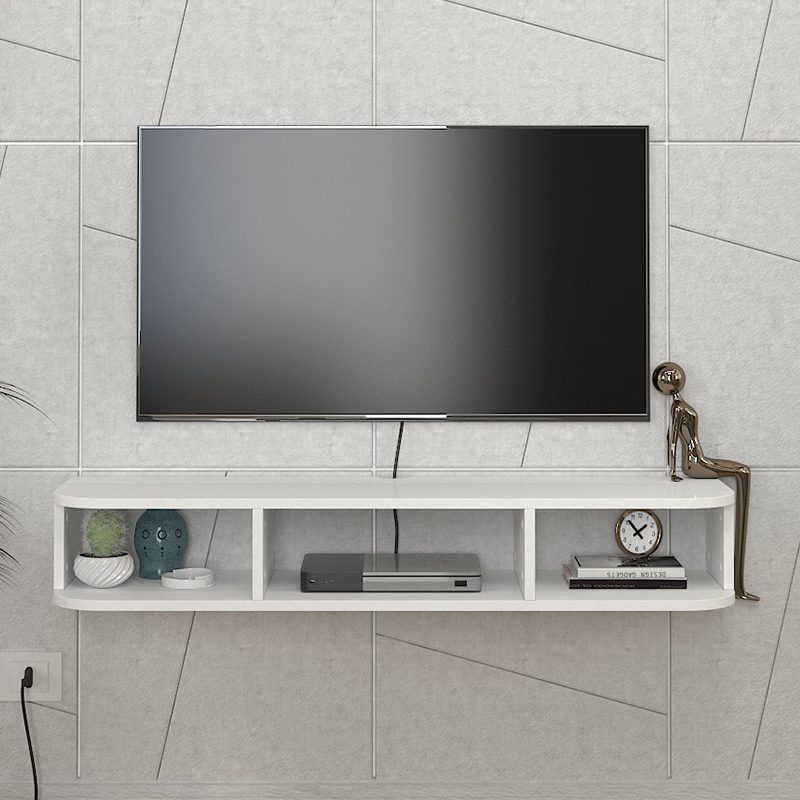Έπιπλο τηλεόρασης επιτοίχιο Bask Megapap με LED χρώμα λευκό 120x29,6x19,2εκ. Έπιπλο τηλεόρασης επιτοίχιο Bask Megapap με LED χρώμα λευκό 120x29,6x19,2εκ.