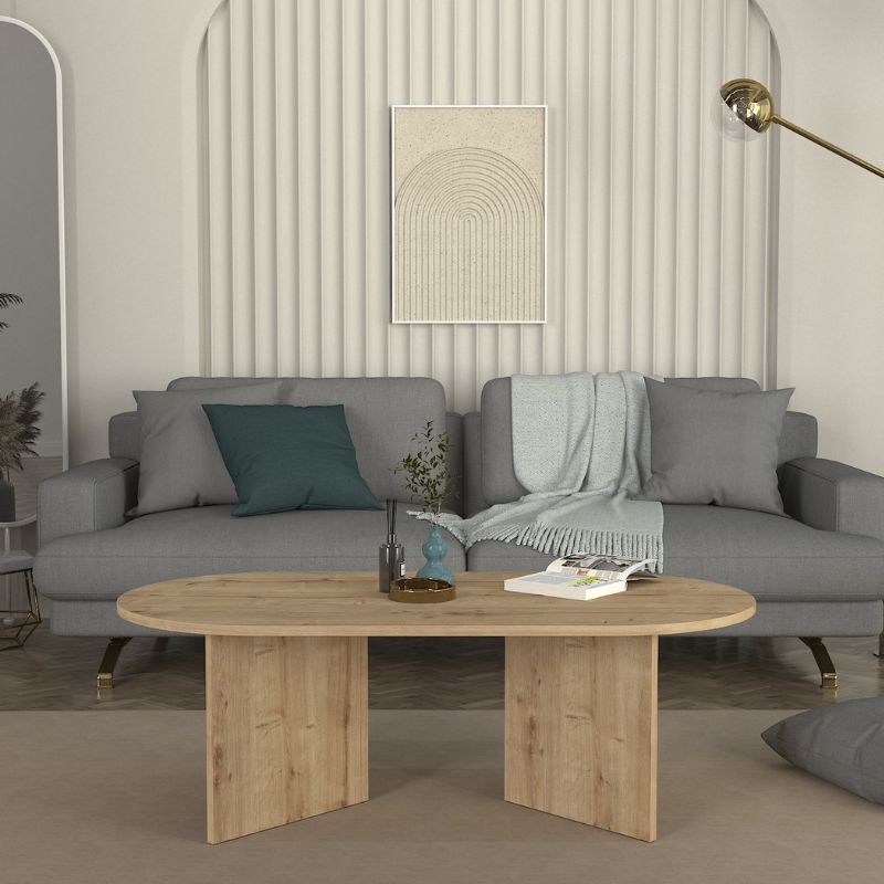 Τραπεζάκι σαλονιού Cortado Megapap χρώμα sapphire oak 120x60x39,6εκ. Τραπεζάκι σαλονιού Cortado Megapap χρώμα sapphire oak 120x60x39,6εκ.