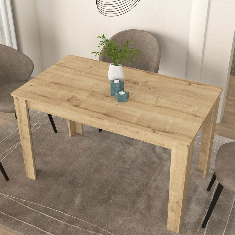 Τραπέζι Darlen Megapap χρώμα sapphire oak 125x72x74εκ. Τραπέζι Darlen Megapap χρώμα sapphire oak 125x72x74εκ.