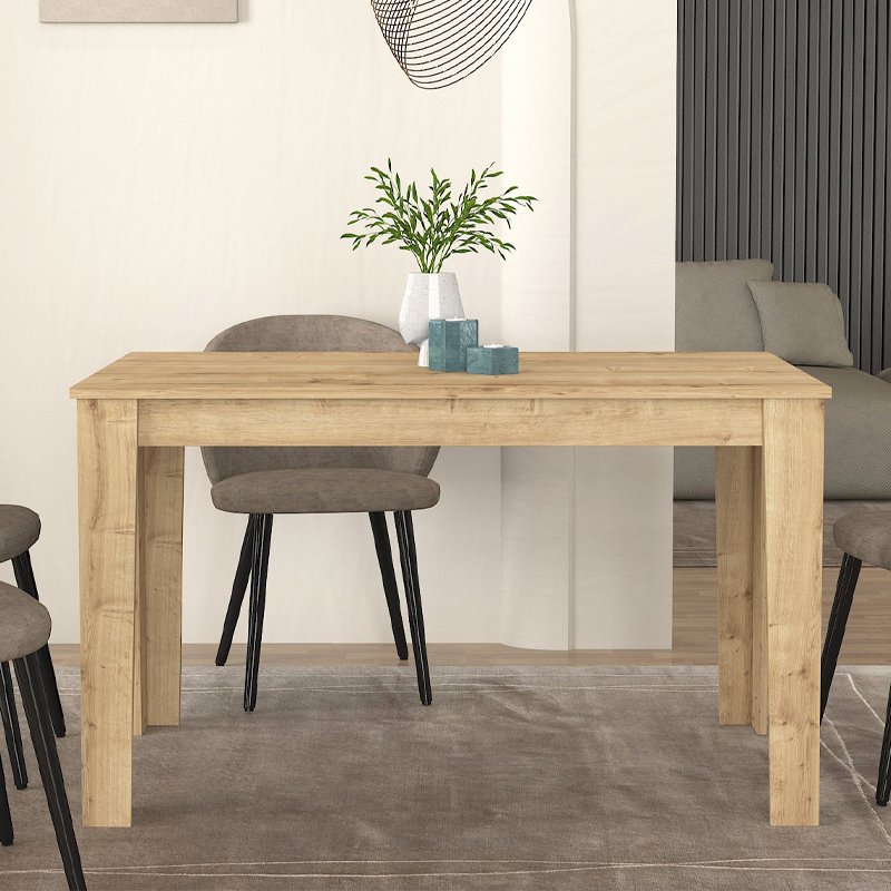 Τραπέζι Darlen Megapap χρώμα sapphire oak 125x72x74εκ. Τραπέζι Darlen Megapap χρώμα sapphire oak 125x72x74εκ.