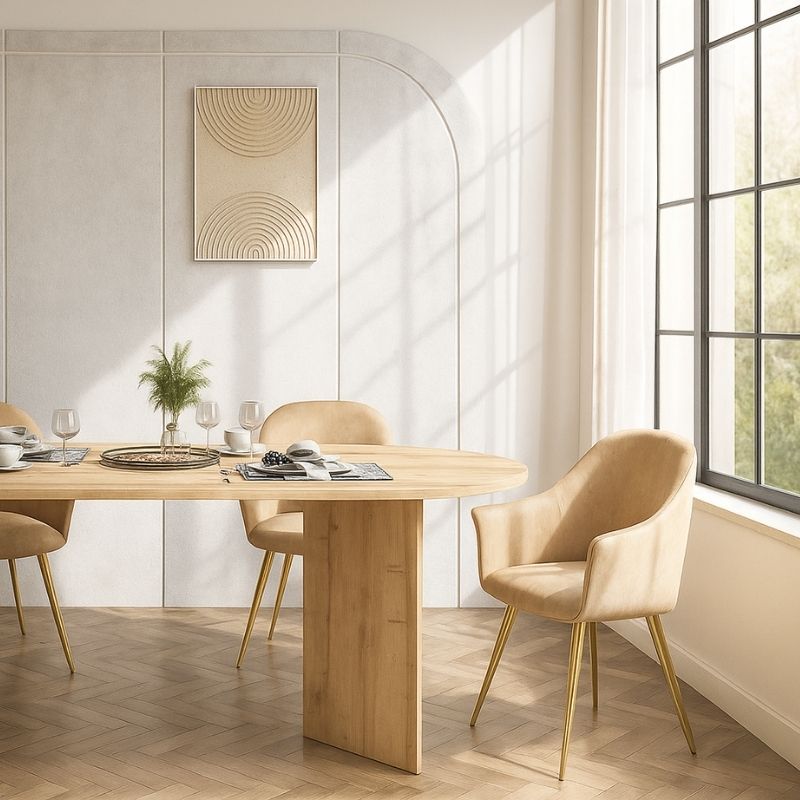 Τραπέζι Cortado Megapap χρώμα sapphire oak 200x90x74εκ. Τραπέζι Cortado Megapap χρώμα sapphire oak 200x90x74εκ.