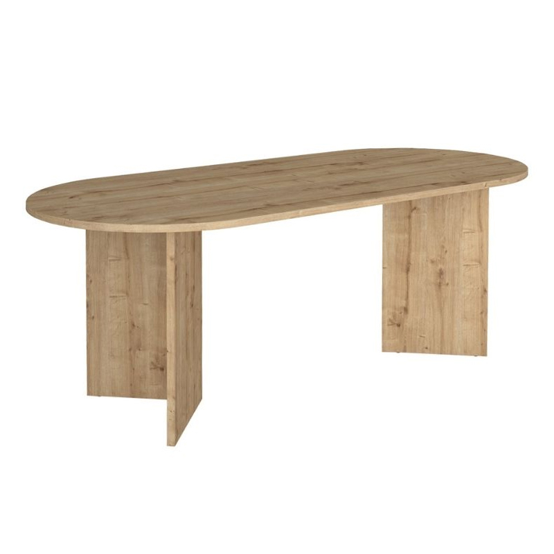 Τραπέζι Cortado Megapap χρώμα sapphire oak 200x90x74εκ. Τραπέζι Cortado Megapap χρώμα sapphire oak 200x90x74εκ.