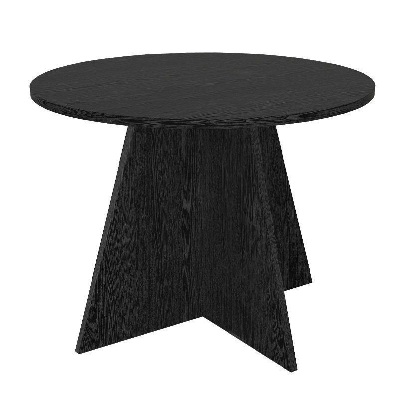 Τραπέζι Tailor Megapap χρώμα sencron black Ø100x75,7εκ. Τραπέζι Tailor Megapap χρώμα sencron black Ø100x75,7εκ.