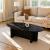 Τραπεζάκι σαλονιού Ravey Megapap χρώμα sencron black 120x60x39,6εκ.