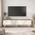 Έπιπλο τηλεόρασης Bono Megapap χρώμα λευκό - sepet oak 150x32,3x42,1εκ.