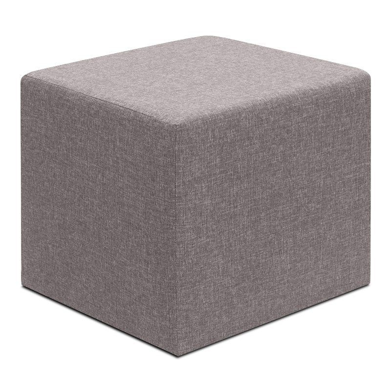 Σκαμπώ Linda Megapap υφασμάτινο χρώμα καφέ 40x40x40εκ. Σκαμπώ Linda Megapap υφασμάτινο χρώμα καφέ 40x40x40εκ.