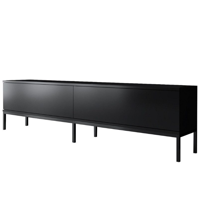 Έπιπλο τηλεόρασης Lord Megapap χρώμα μαύρο 180x30x47εκ. Έπιπλο τηλεόρασης Lord Megapap χρώμα μαύρο 180x30x47εκ.