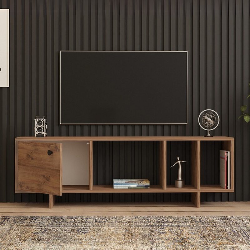 Έπιπλο τηλεόρασης Folsom Megapap χρώμα atlantic pine 140x29,9x45εκ. Έπιπλο τηλεόρασης Folsom Megapap χρώμα atlantic pine 140x29,9x45εκ.