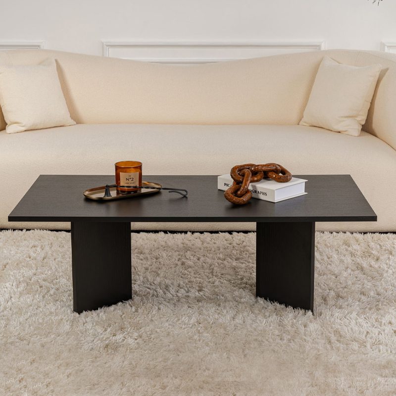 Τραπεζάκι σαλονιού Sabin Megapap χρώμα μαύρο 119x60x40εκ. Τραπεζάκι σαλονιού Sabin Megapap χρώμα μαύρο 119x60x40εκ.