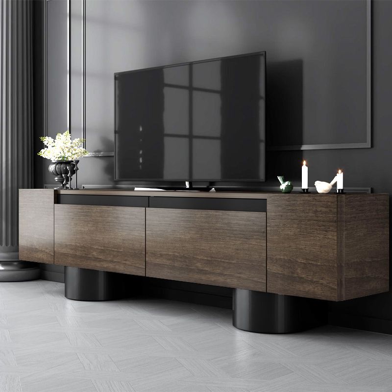 Έπιπλο τηλεόρασης Haven Megapap χρώμα καρυδί 180x30x50εκ. Έπιπλο τηλεόρασης Haven Megapap χρώμα καρυδί 180x30x50εκ.