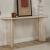 Κονσόλα Sira Megapap χρώμα travertine 150x35x75εκ.