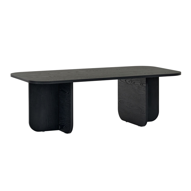 Τραπεζάκι σαλονιού Becaj Megapap χρώμα black wood 120x60x41,4εκ. Τραπεζάκι σαλονιού Becaj Megapap χρώμα black wood 120x60x41,4εκ.