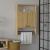 Ντουλάπι μπάνιου επιτοίχιο Ela Megapap χρώμα sapphire oak 60x15x87εκ.