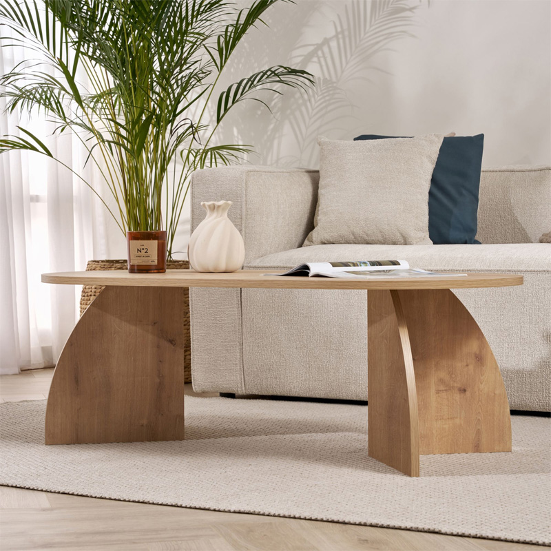 Τραπεζάκι σαλονιού Melina Megapap χρώμα sapphire oak 120x60x40εκ. Τραπεζάκι σαλονιού Melina Megapap χρώμα sapphire oak 120x60x40εκ.