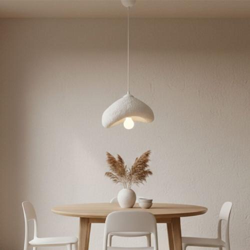Φωτιστικό οροφής Luna Megapap E27 fiberglass μονόφωτο χρώμα λευκό 30x21x120εκ.