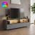 Έπιπλο τηλεόρασης Eco Megapap με Led Rgb χρώμα ανθρακί 180x32x67εκ.