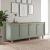 Μπουφές Bohemian Megapap χρώμα πράσινο - φυσικό οξιάς 180x40x75εκ.