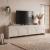 Έπιπλο τηλεόρασης Aurelia Megapap χρώμα κρεμ 180x32x45εκ.